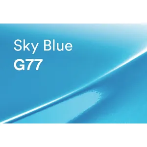 3M WRAP FILM 2080 GLOSSHOT SKY BLUE 1.52