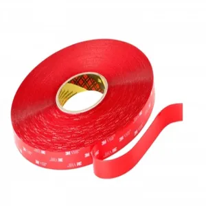 3M 4910 VHB AKRYYLIVAAHTOT. KIRKAS 1,0MM x 19MM x 33M