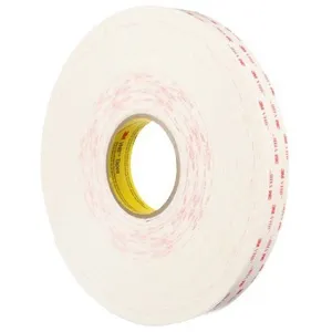 3M VHB 4950F AKRYYLIVAAHTOT. 12mmx33.0m 1,1mm VALKOINEN