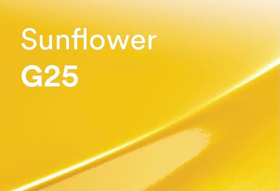 3M WRAP FILM 2080 GLOSS SUNFLOWER YELLOW 1.52 X 22,86 M  7100195237