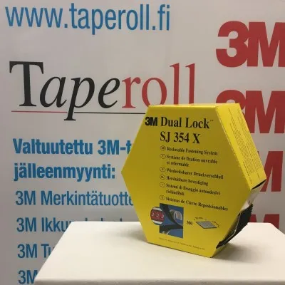 3M DUAL LOCK SJ-354X MUSTA MUSTA 25mmx25mm 300 kpl