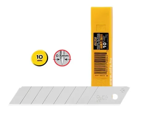 YLEISVEITSEN TERÄ LB 10 B  OLFA 10 KPL (VEITSI L-2)
